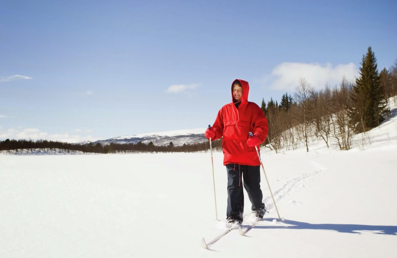 Skiing at Arrowwood Resort and Conference Center.