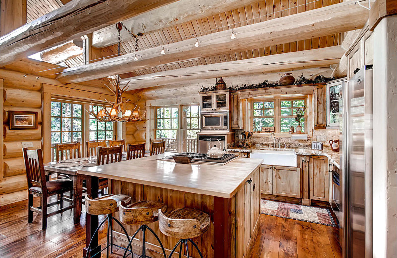 Rental kitchen at Breckenridge Rentals by Owner.