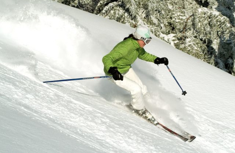 Skiing at The Inns at Equinox.