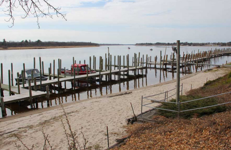 Dock at Ballard's Resort.