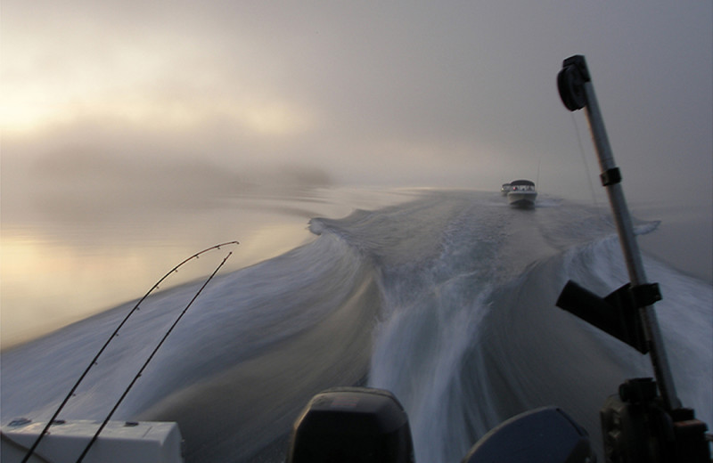 Fishing at Grizzly Bear Lodge & Safari.