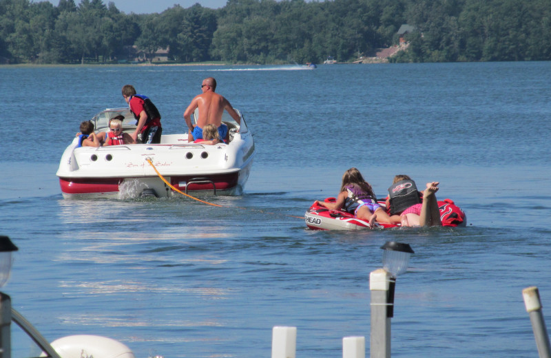 Tubing at SweetWater Resort.