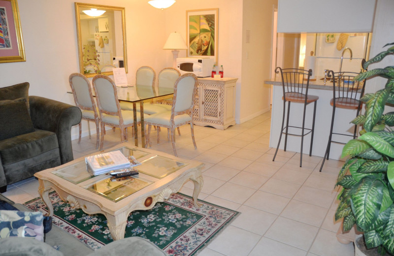 Rental interior at Beach Vacation Rentals.