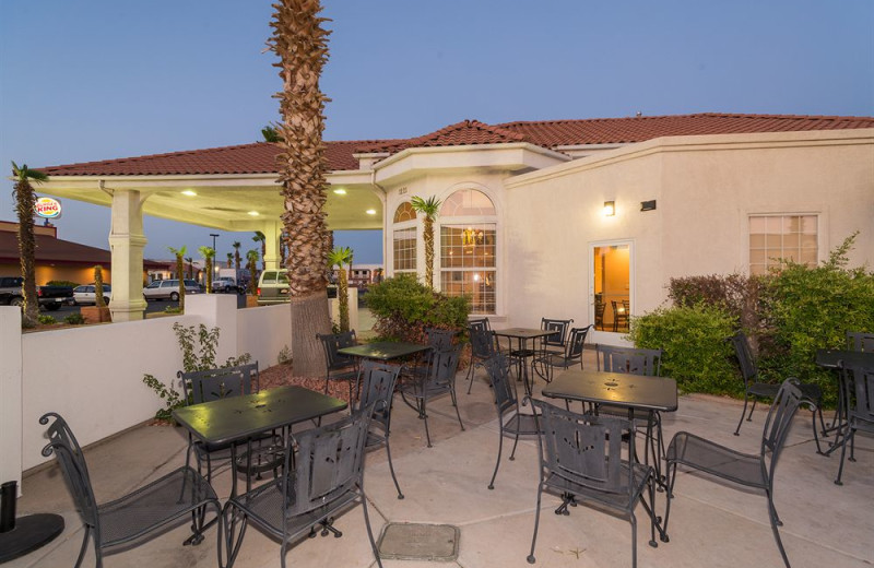Patio at St. George Inn