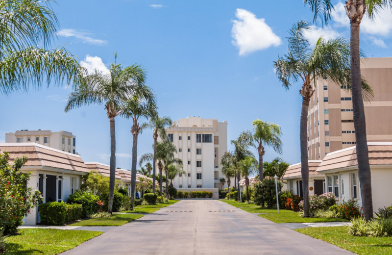 Exterior view of Island House Beach Resort.