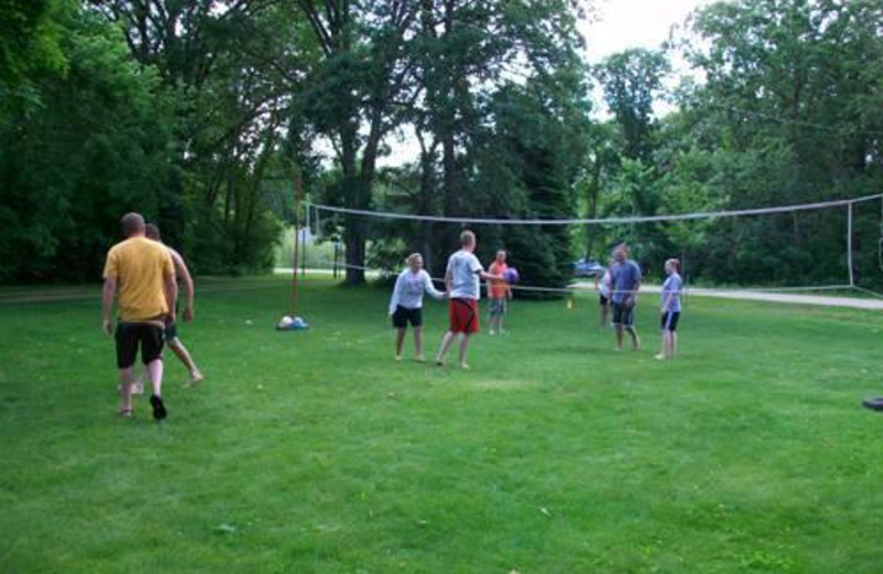 Volleyball at Red Lantern Resort.