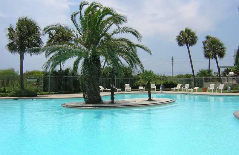 Resort pool at A B Sea Resorts.