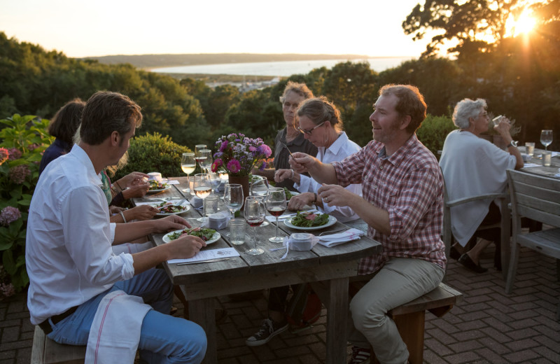 Dining at Beach Plum Inn 