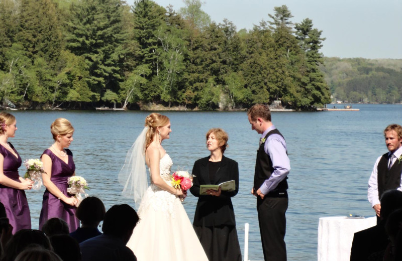 Weddings at Port Cunnington Lodge & Resort.
