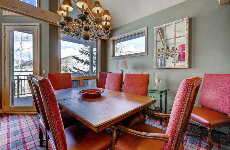 Guest dining room at The Pines Lodge, A RockResort.