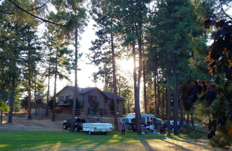 Exterior view of Powers Creek Retreat.