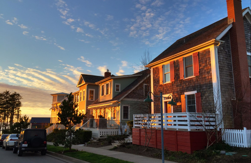 Rental exterior at Seabrook Cottage Rentals.