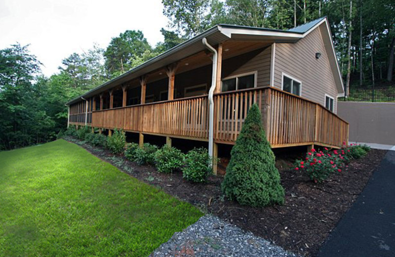 Event lodge exterior at Sautee Resorts.