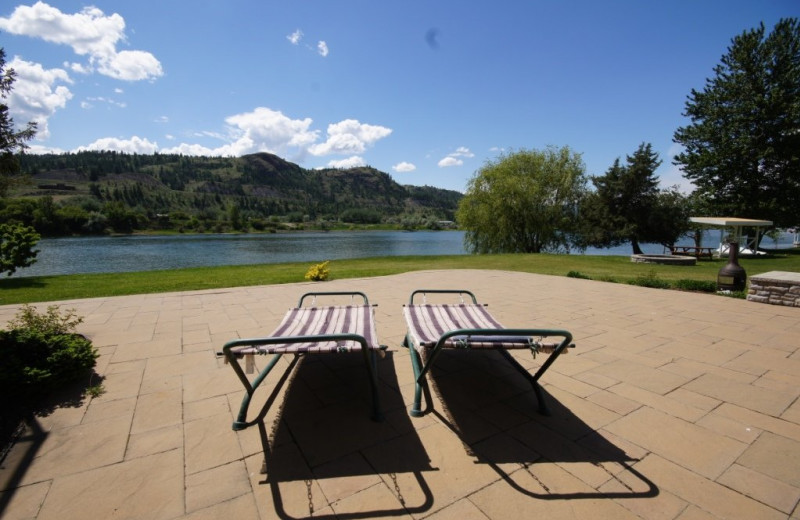 Deck at South Thompson Inn & Conference Centre.