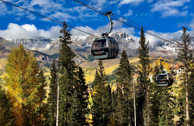 Gondola at Mountain Lodge Telluride.