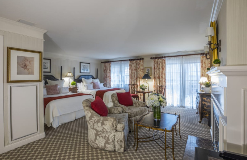 Guest room at Saybrook Point Inn, Marina & Spa.