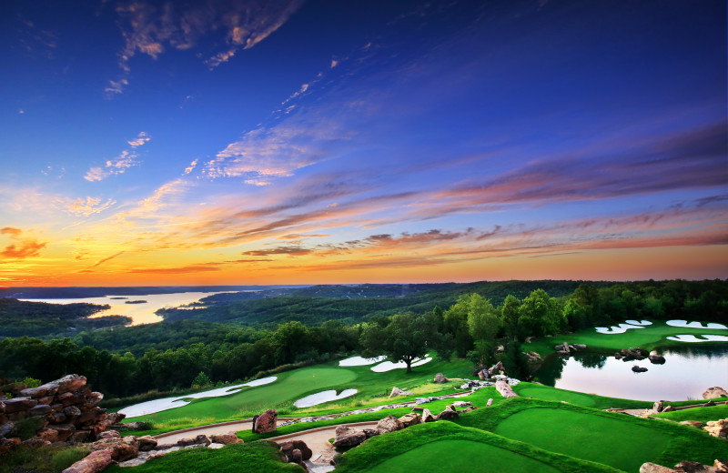 Golf course at Big Cedar Lodge.