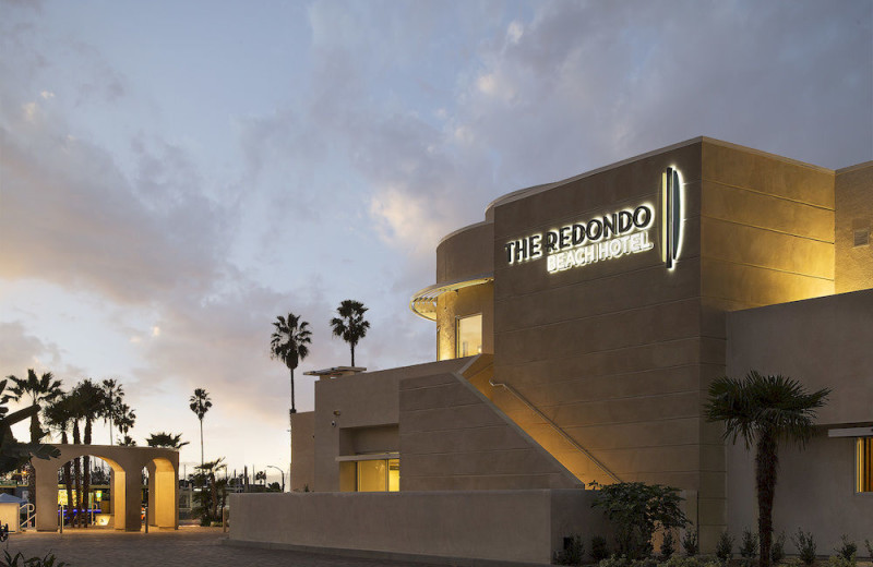 Exterior view of The Redondo Beach Hotel.