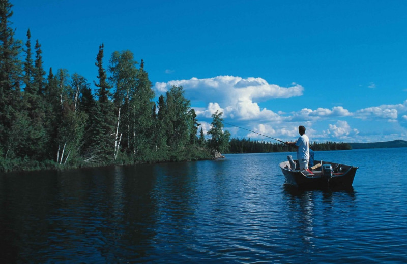 Fishing near Andes Hotel and Restaurant.