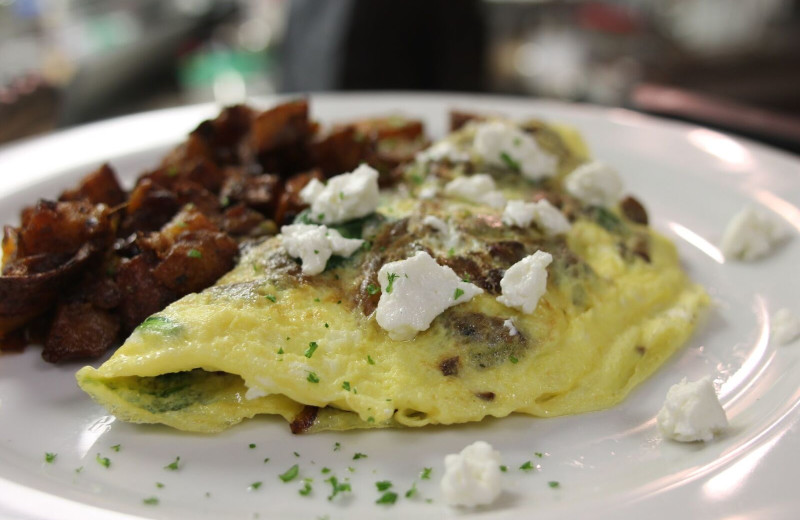 Omelet at Casablanca Inn.