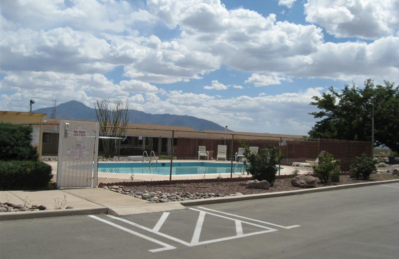 Outdoor pool at San Jose Lodge.