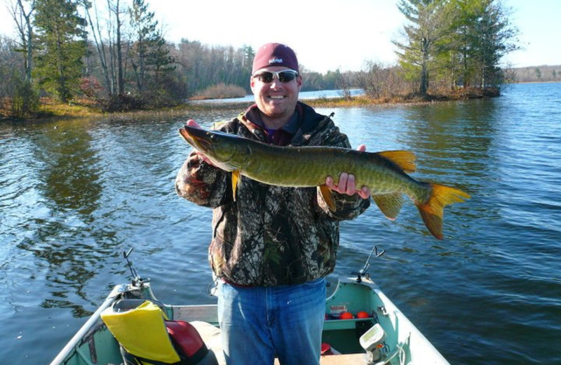 Fishing at Golden Rule Resort.