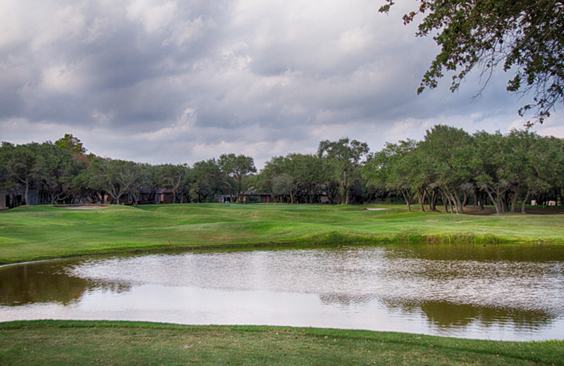 Golf course near The Lighthouse Inn at Aransas Bay.