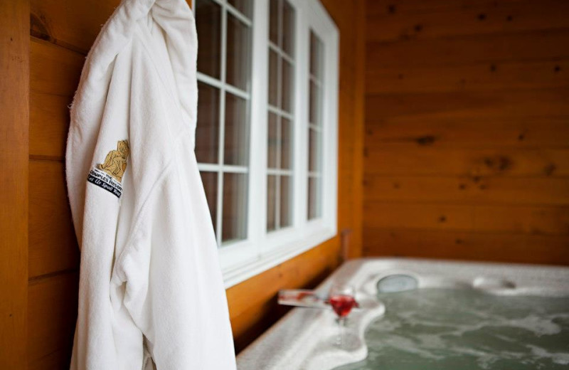 Hot tub at The Couples Resort.