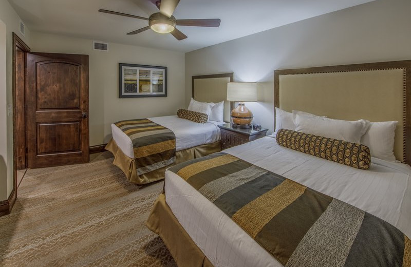 Guest room at Holiday Inn Club Vacations Scottsdale Resort.