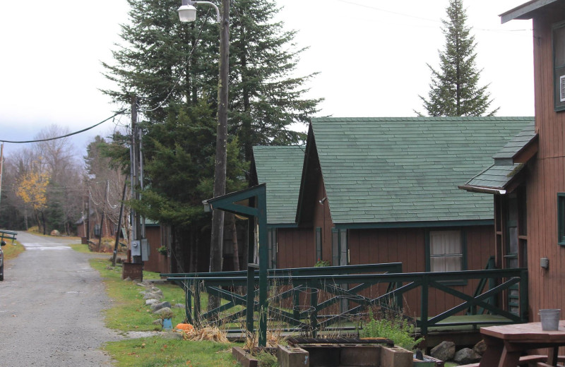 Cabins at Grant's Camps.