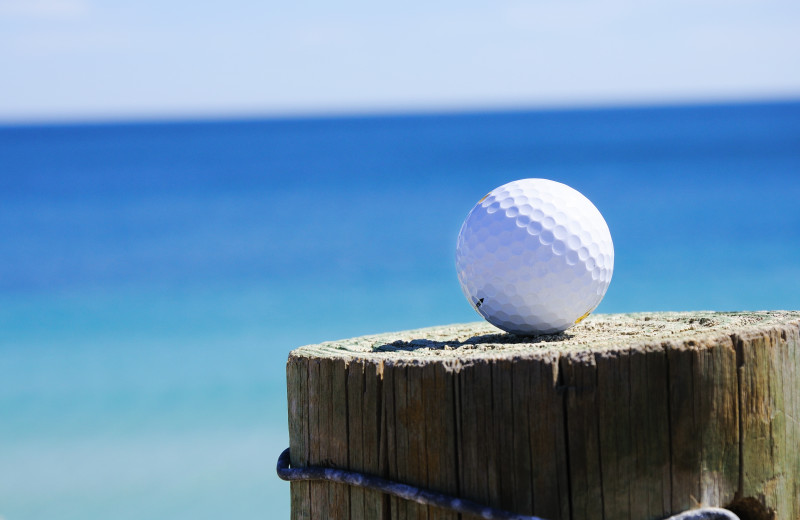 Golf course near Holiday Inn Resort Panama City Beach.
