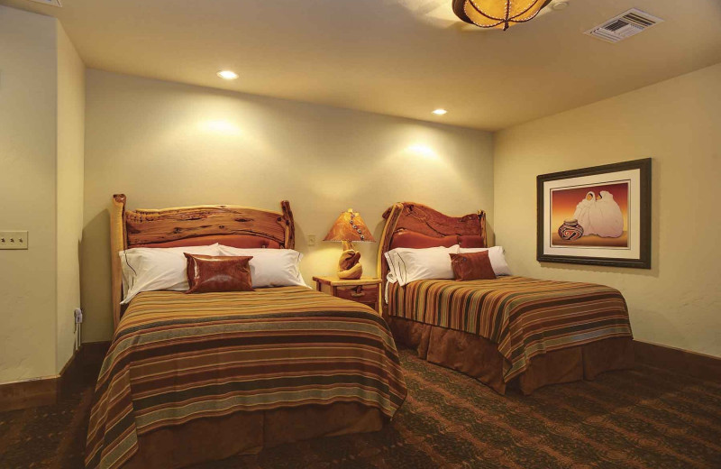 Guest bedroom at Branded Rock Canyon.