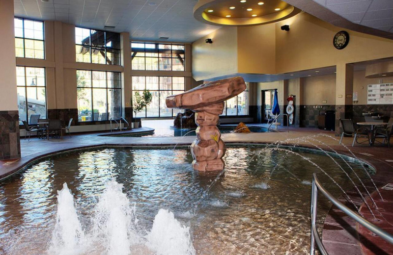 Indoor pool at Grand Lodge on Peak 7.