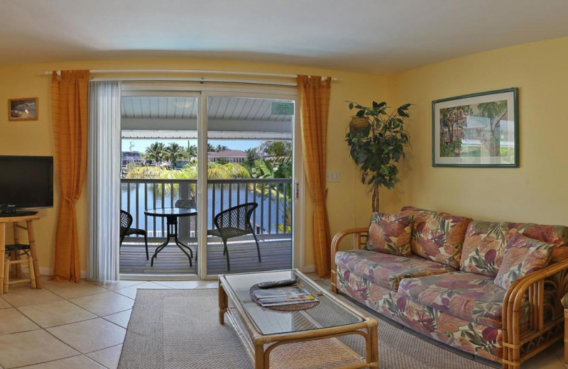 Guest room at Manatee Bay Inn.