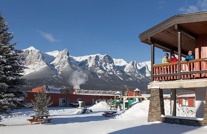 Exterior view of Rocky Mountain Ski Lodge.