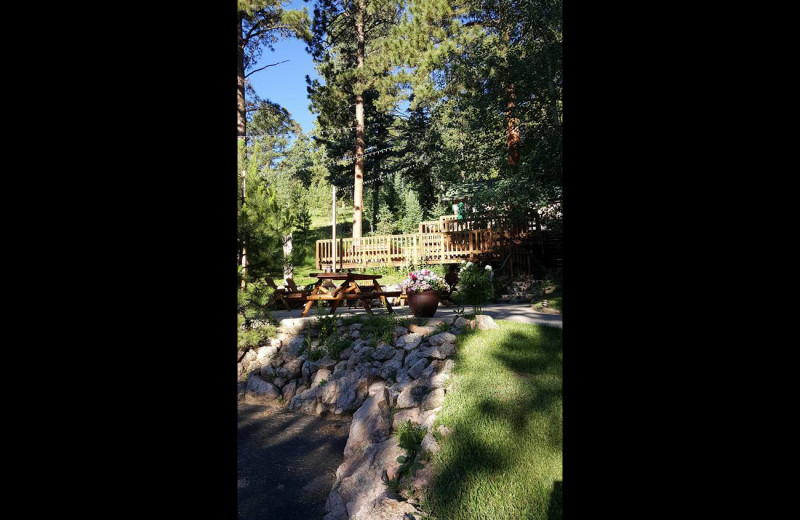 Exterior view of Meadow Creek Lodge and Event Center.