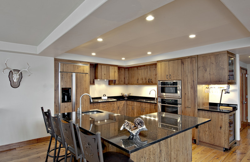 Guest kitchen at The Pines Lodge, A RockResort.