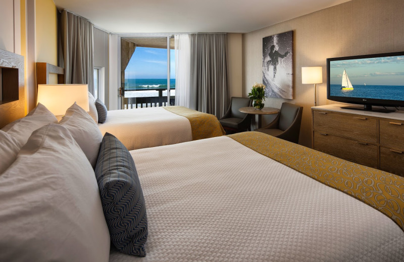 Guest room at Best Western Blue Sea Lodge.