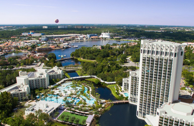 Exterior view of Buena Vista Palace Hotel and Spa.