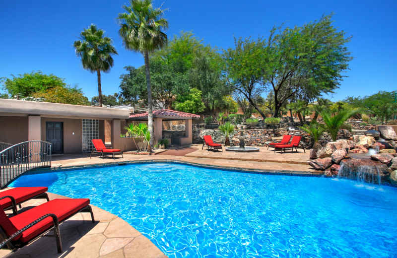 Rental pool at Arizona Vacation Rentals.