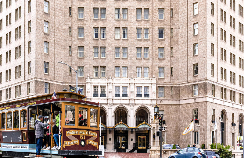 Exterior view of Mark Hopkins Inter-Continental San Francisco.