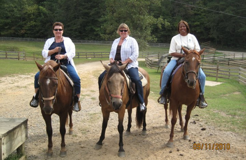 Horseback riding at Paradise Hills Resort and Spa.