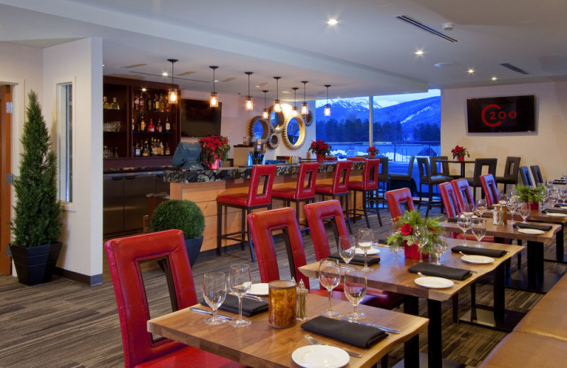 Dining room at The Crimson Jasper.