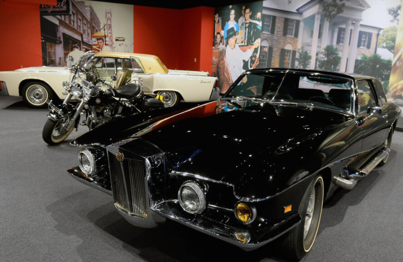 Old cars at Westgate Las Vegas Resort & Casino.