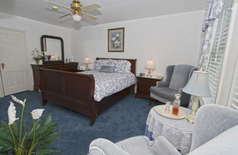 Guest room at Beacon House.