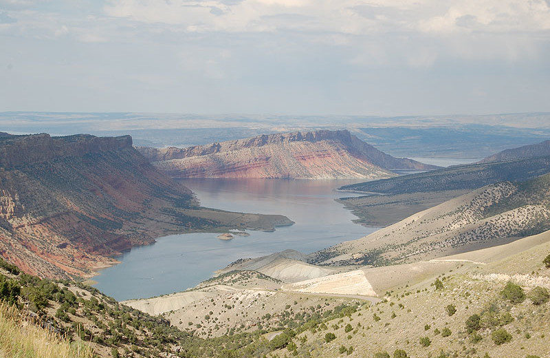 Flaming Gorge at Flaming Gorge Lodge.