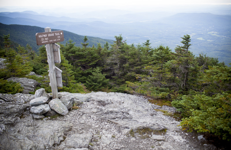 Scenic view at Smugglers' Notch Resort.
