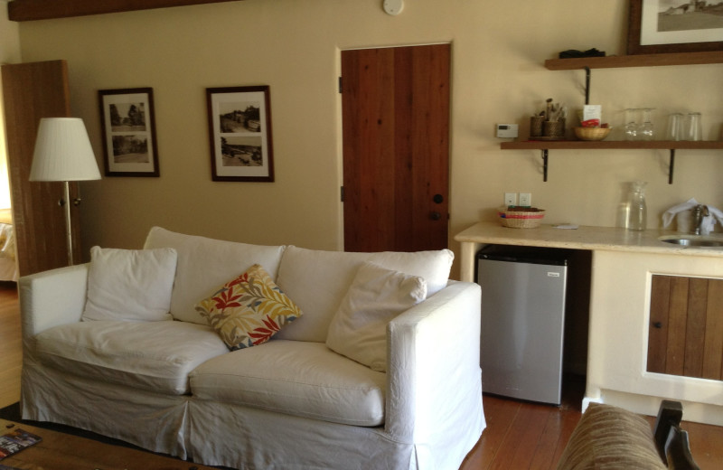 Guest room at Lamp Lighter Inn & Sunset House Suites.