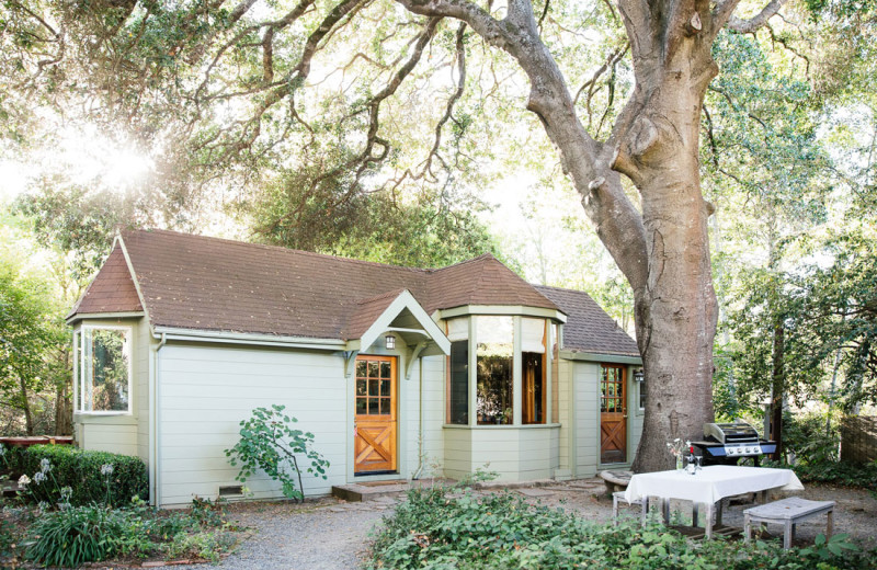 Cottage exterior at Olema House.