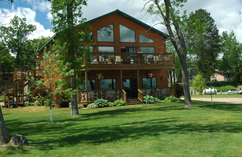 Exterior view of Sah-Kah-Tay Beach Resort.